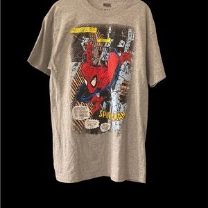 Marvel Spider-Man graphic comic print T-shirt